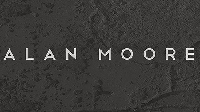 Jerusalem, il nuovo romanzo di Alan Moore La scritta Alan Moore sul nuovo romanzo
