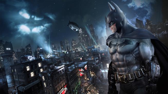 Batman: Return to Arkham, remaster annunciata per PS4 e Xbox One Il Cavaliere Oscuro con Unreal Engine 4 in uno scatto di Batman: Return to Arkham