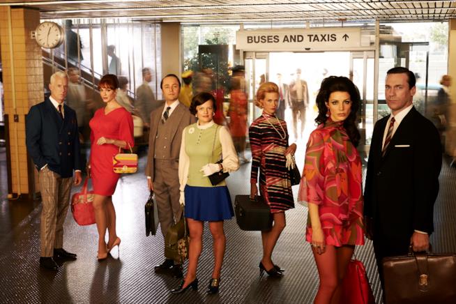 Mad Men: reunion del cast Il cast della serie Mad Men