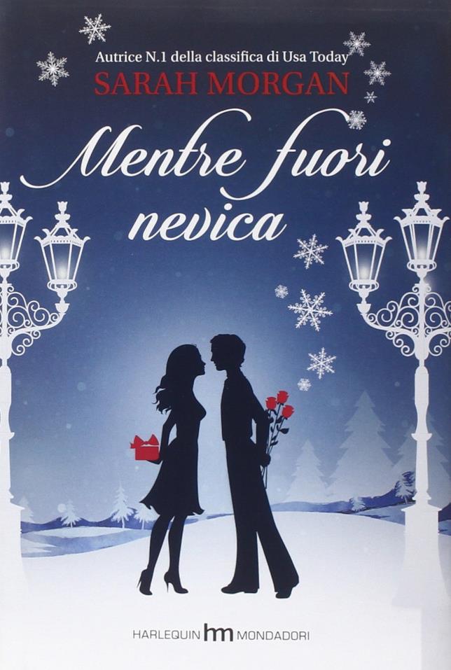 Mentre fuori nevica Due figure su uno sfondo innevato