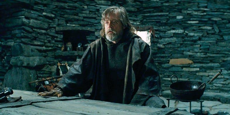 Scene tagliate di Star Wars: Gli Ultimi Jedi Luke nelle scene tagliate de Gli Ultimi Jedi