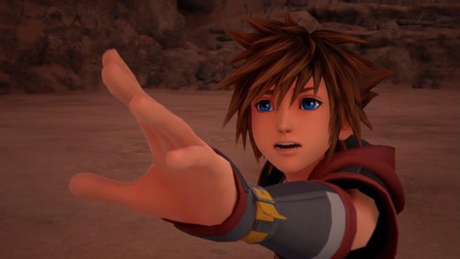 Kingdom Hearts III dice sì ai DLC: arrivano anche espansioni legate alla storia Sora in uno screenshot di Kingdom Hearts III