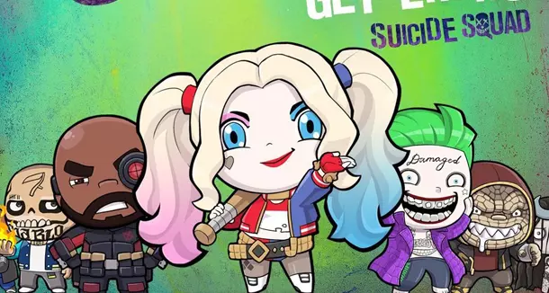 Gli Sticker di Suicide Squad su Facebook Harley e gli sticker di Suicide Squad