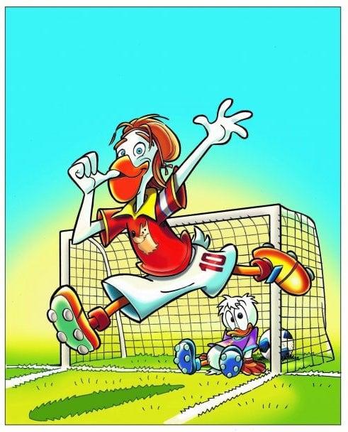 PaperTotti Totti sulla cover di Topolino diventa PaperTotti