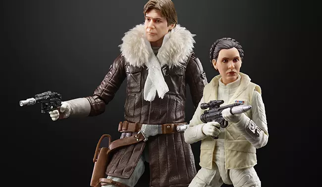 Black Series di Star Wars a Lucca 2018 Han e Leia nelle Black Series di Star Wars