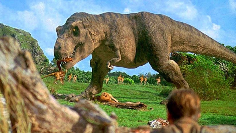 I dinosauri non si estinsero a causa di un asteroide, lo dice la scienza Una scena del film Jurassic Park (1993) di Steven Spielberg