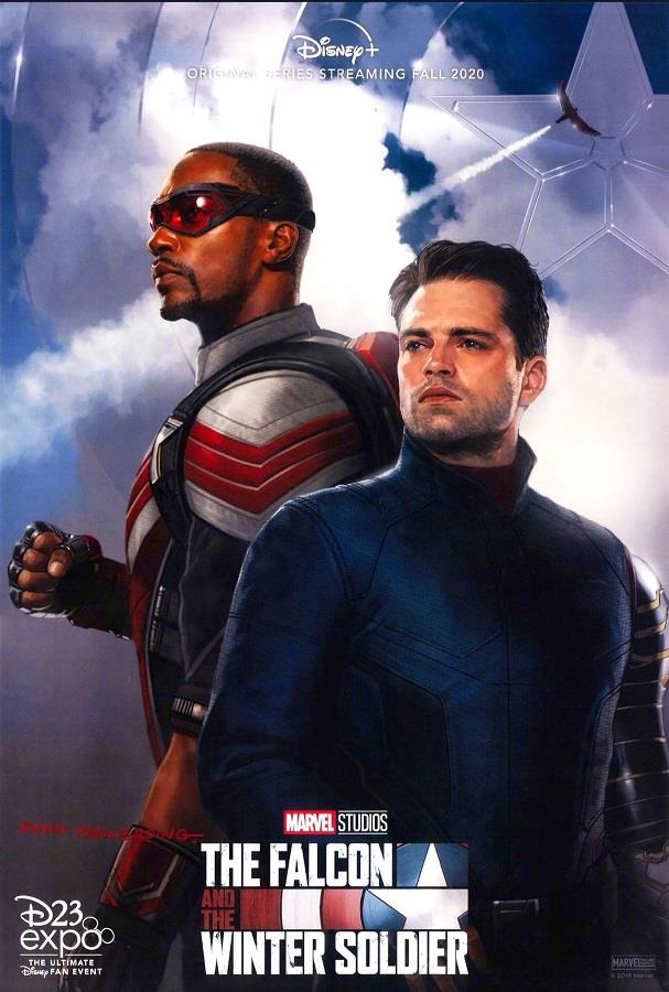 The Falcon and The Winter Solider, nel 2020 su Disney+ Il poster ufficiale di The Falcon and The Winter Soldier, in arrivo su Disney+
