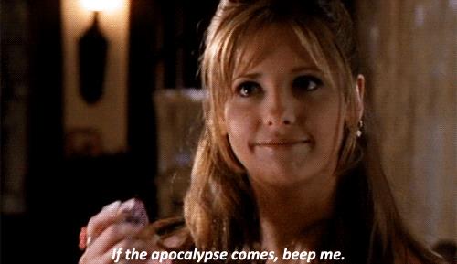 Sarah Michelle Gellar in una scena di Buffy Sar