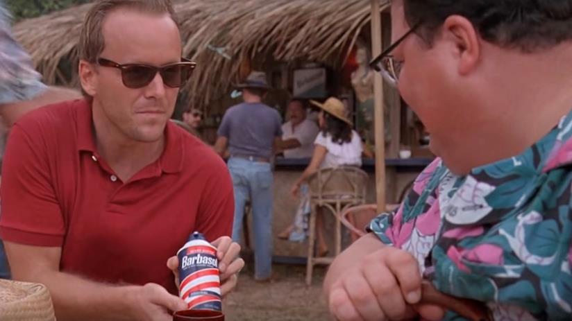 La replica della crema da barba Barbasol sarà presto in commercio Una scena di Jurassic Park