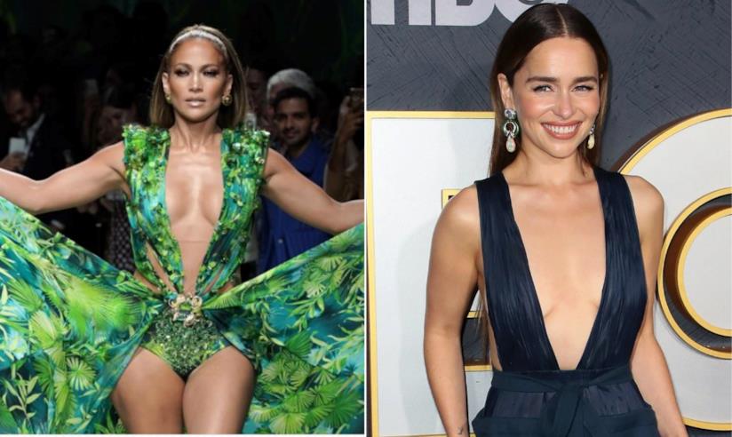 Jennifer Lopez ha ispirato Emilia Clarke Jennifer Lopez e Emilia Clarke in un collage