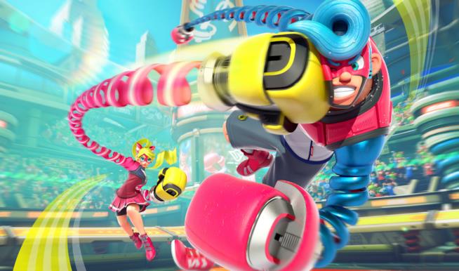 Da PS4 a Nintendo Switch, tutti i videogiochi in uscita a giugno 2017 Coloratissimi pugni sulla copertina ufficiale di ARMS