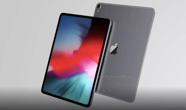iPad Pro 2018, uscita confermata per l'autunno? Mock-up di iPad Pro 2018