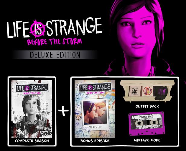 Life Is Strange: Before The Storm Deluxe Edition Tutti i contenuti della Deluxe Edition di Life Is Strange: Before The Storm