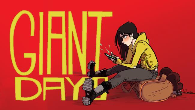 Giant Days: la recensione del primo volume Esther e la cover di Giant Days