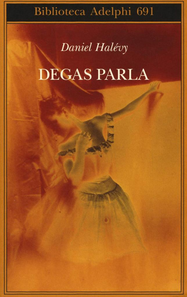 Degas parla La copertina di Degas parla