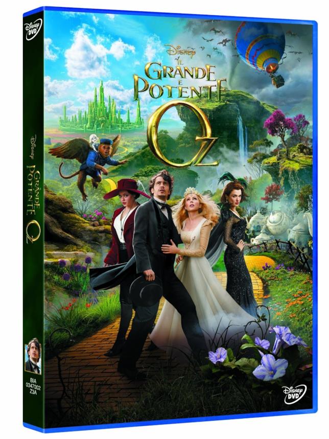 La cover della versione DVD de Il Grande e Potente Oz Il Grande e Potente Oz, la cover della versione DVD