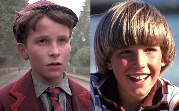 Christian e Ben A sinistra Christian Bale in L'impero del sole e a destra Ben Affleck da bambino