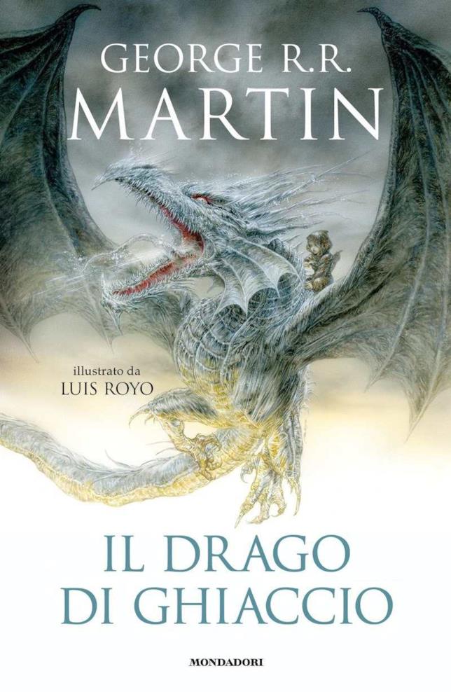 Il drago di ghiaccio diventa un film Cover del libro, Il Drago di Ghiaccio