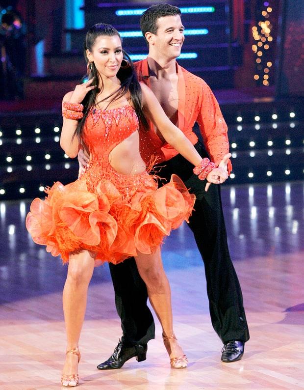Kim Kardashian ha paura di ballare Kim Kardashian durante lo show Dancing with the Stars