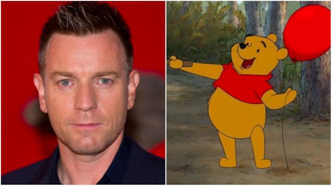 Christopher Robin: la trama Un collage tra Ewan McGregor e Winnie the Pooh