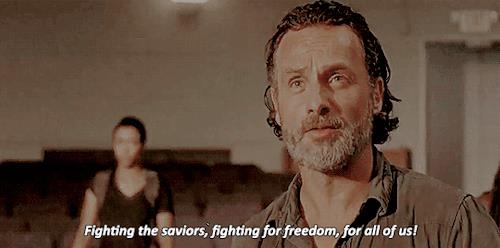 Rick è deciso: sconfiggerà Negan. Tutti uniti per la libertà!