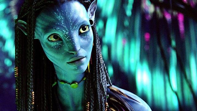 Avatar 2 si girerà a settembre Zoe Saldana in una scena del primo Avatar diretto da James Cameron