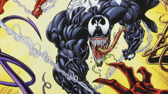 Arriva il primo video di Tom Hardy sul set di Venom con alcuni dettagli di trama Venom a fumetti