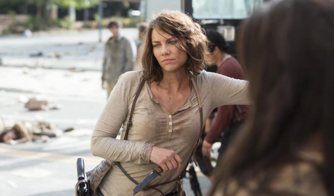 Lauren Cohan non lascerà The Walking Dead Lauren Cohan in The Walking Dead
