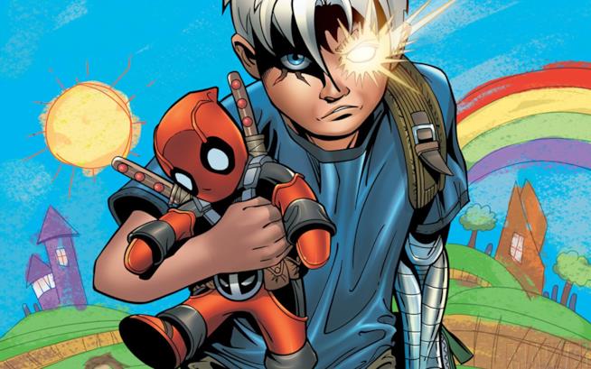 Una cover di Patrick Zircher mostra i protagonisti di Deadpool 2 Deadpool e Cable nella versione poco tradizionale di Patrick Zircher