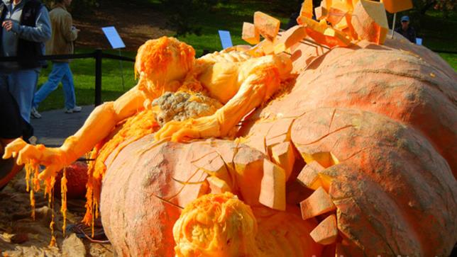 Zucca di Halloween Zucca di Halloween a New York