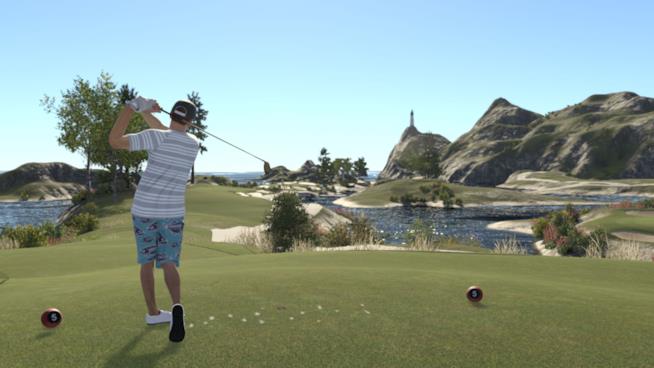 The Golf Club 2, primo trailer su PS4, Xbox One e PC Un giocatore di The Golf Club 2 sul campo