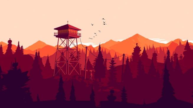 Firewatch arriva anche su Nintendo Switch a dicembre Un concept art di Firewatch, videogioco di Campo Santo in arrivo su Nintendo Switch
