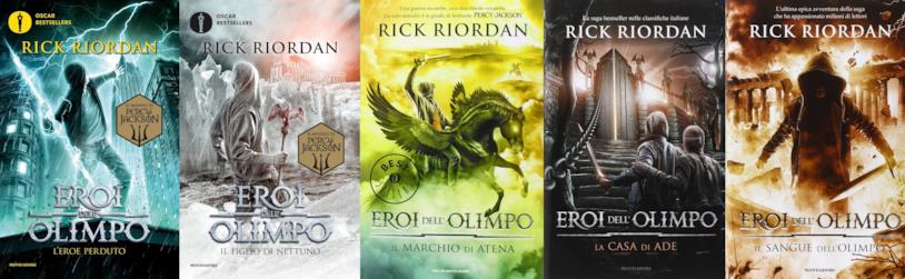 Eroi dell'Olimpo, la saga completa Eroi dell'Olimpo, la serie di Rick Riordan