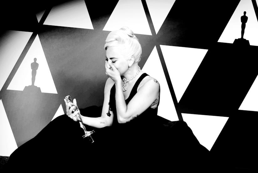 Lady Gaga dagli Oscar al videogioco Cybeprunk 2077? Lady Gaga vince l'Oscar per A Star is Born