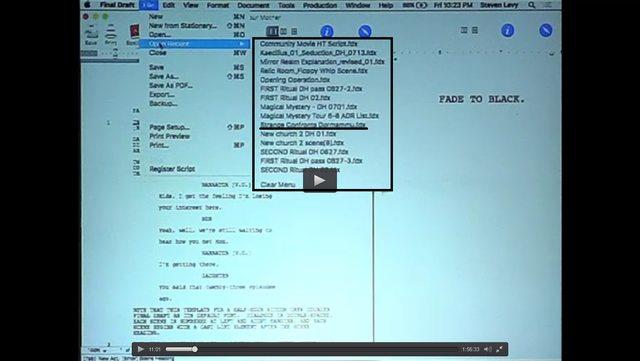 File del computer di Dan Harmon pc di Dan Harmon