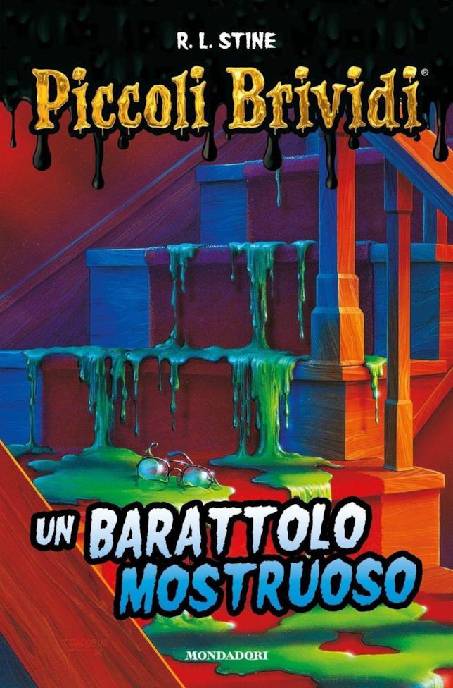 Piccoli Brividi Liquido verde sulle scale