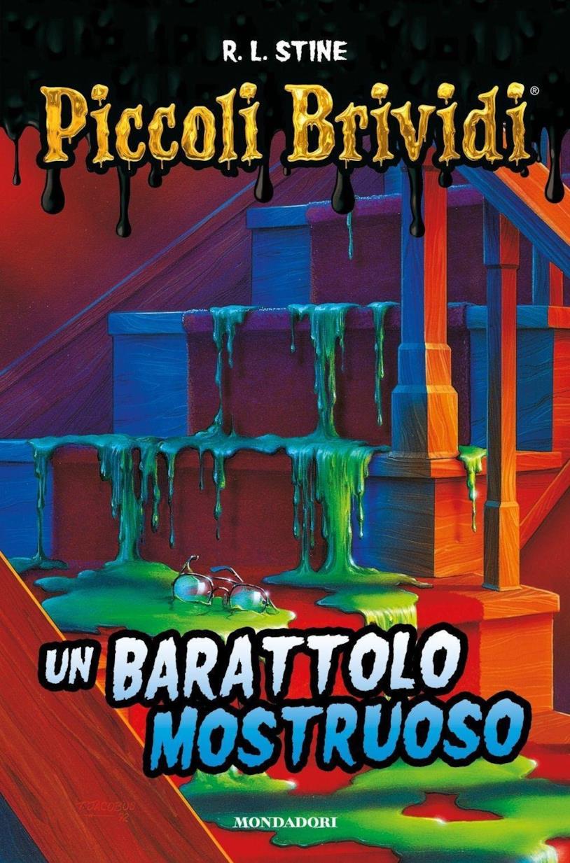 Piccoli Brividi Liquido verde sulle scale