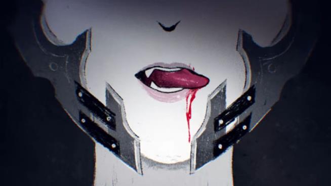 Code Vein, primo trailer per l'actionRPG di Bandai Namco Un vampiro assetato di sangue in un artwork di Code Vein