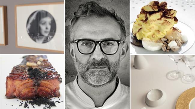 L'Osteria Francesca di Massimo Bottura è stata eletta miglior ristorante del mondo Massimo Bottura e i piatti e gli interni dell'Osteria Francescana