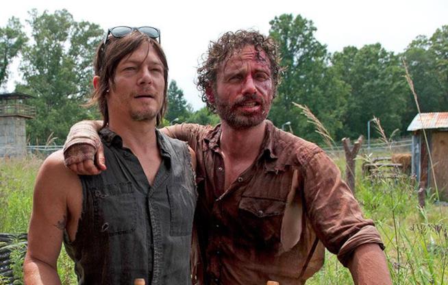 Daryl Dixon e Rick Grimes Norman Reedus e Andrew Lincoln in The Walking Dead