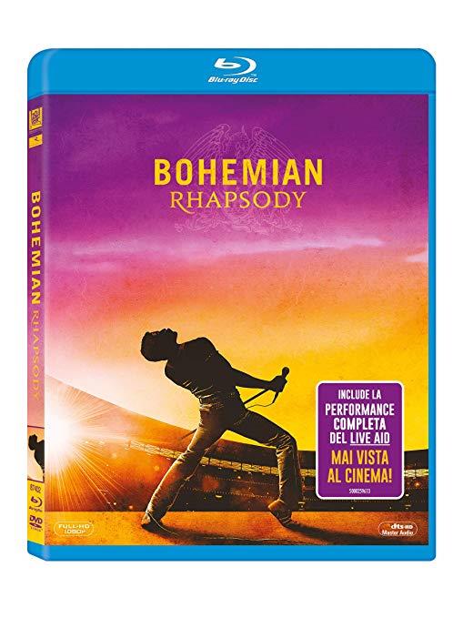 Bohemian Rhapsody Copertina Blu-Day Bohemian Rhapsody