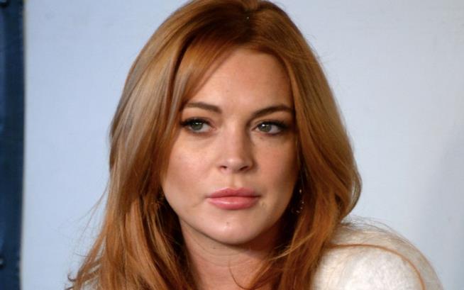 Linsday Lohan vuol essere Bat Girl Linsday Lohan in primo piano