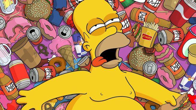 Il perfetto candidato per questo lavoro Homer Simpson e la sua dipendenza da dolci sarebbe perfetto per lavorare in Ferrero