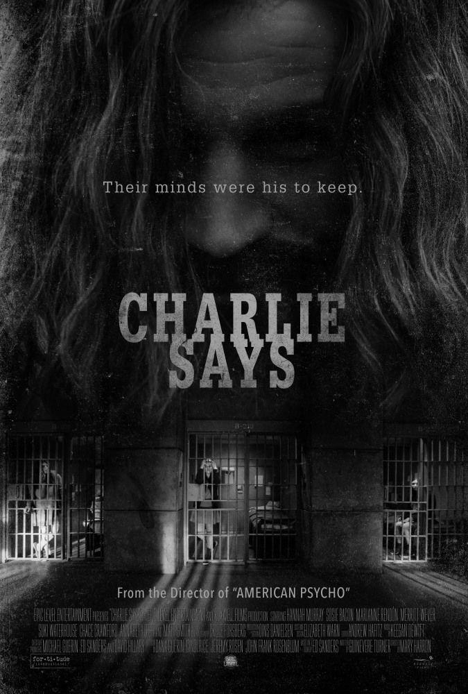 Charlie Says di Mary Harron Poster originale del film Charlie Says di Mary Harron