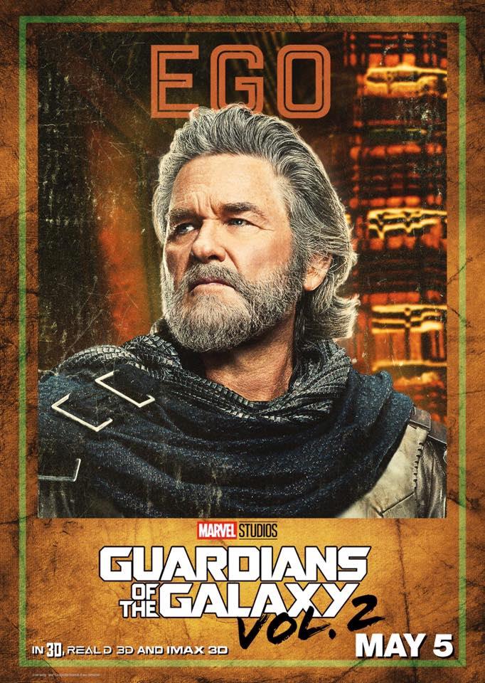 Kurt Russell aka Ego Guardiani della Galassia Vol. 2: Kurt Russell aka Ego