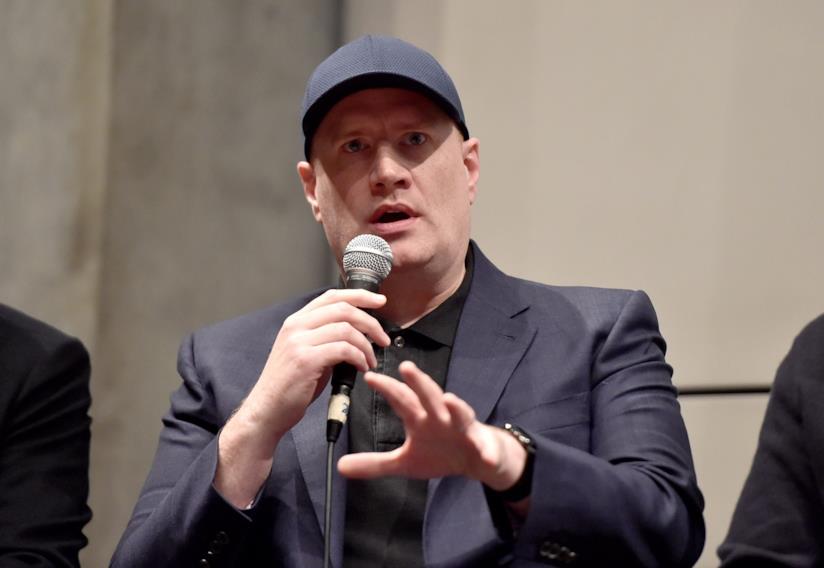 Kevin Feige parla dei prossimi film Marvel: conferma i piani per Nova e un eroe LGBT Un primo piano di Kevin Feige, boss di Marvel Studios