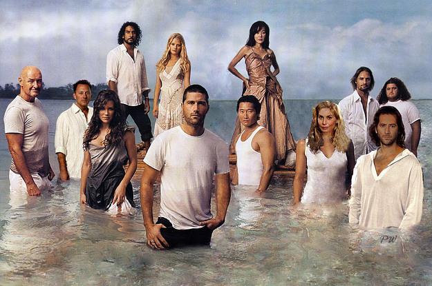 Il cast di Lost I personaggi di Lost immersi nel mare dell'isola