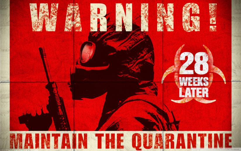 28 Settimane Dopo è un horror fantascientifico La locandina del film 28 Settimane Dopo