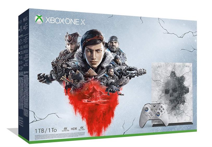 Microsoft annuncia il bundle Xbox One X Gears 5 Limited Edition Il bundle Xbox One X Gears 5 Limited Edition