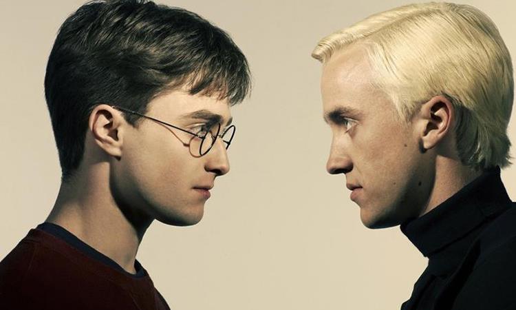 Harry Potter era innamorato di Draco Malfoy secondo Tom Felton Immagini promozionali di Harry Potter e Draco Malfoy
